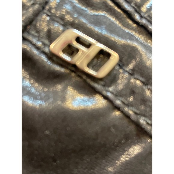 Miss Sixty Second Skin Pants Women's Black Shiny Zipper Detail Size L 30 - Picture 6 of 8